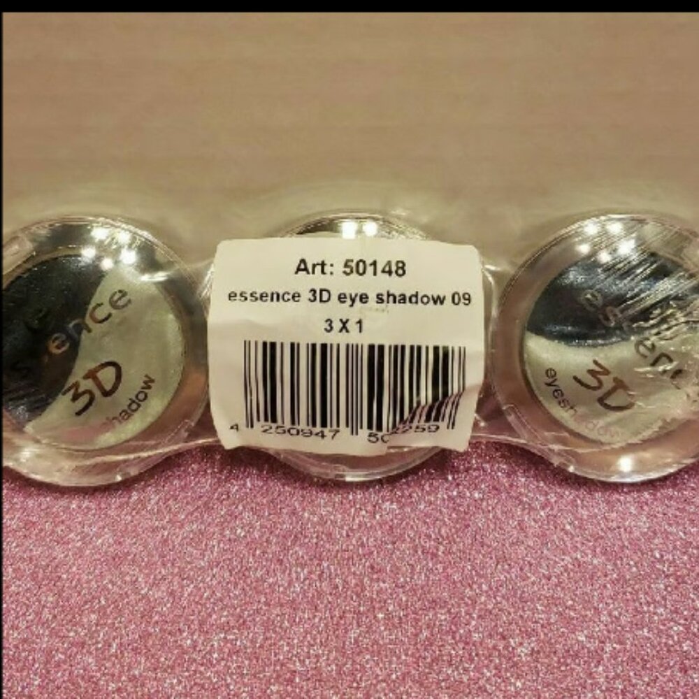 Lot of 3 - Essence 3D Eyeshadow Duo - Irresistible Midnight Date - Brand New